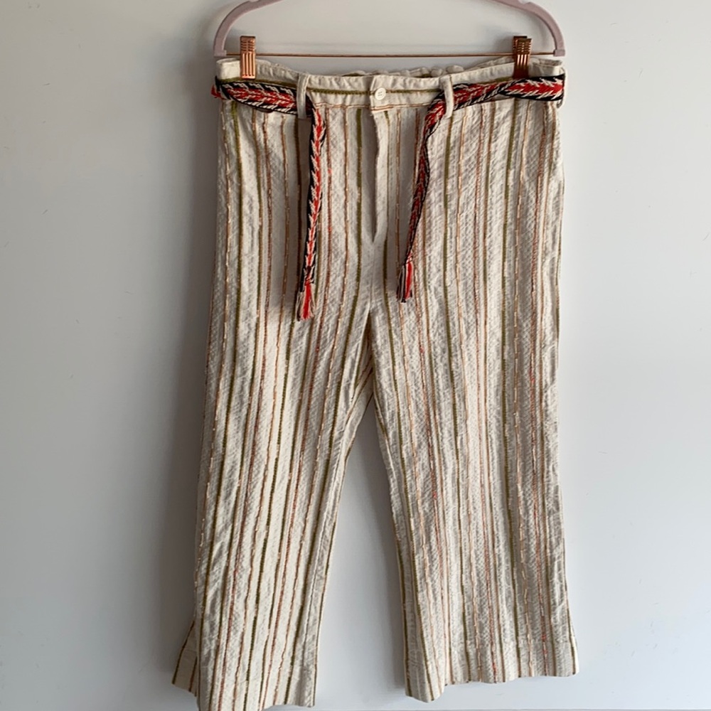 NWT Johnny Was size M striped pants